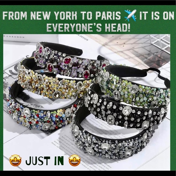 Super Elegant Embellished Headband to Enhance your Casual or Night Our Hair look - Picture 10 of 10